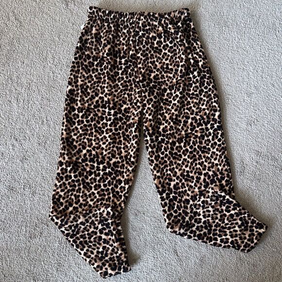 Pillow Talk Plush Leopard Pajama Pants! - Picture 3 of 14